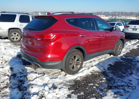 2013 Hyundai Santa Fe Sport from USA, damaged, VIN 5XYZUDLBXDG113650